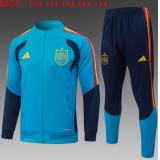 Chándal España 2026 (Long Zip Bule) - NIÑOS